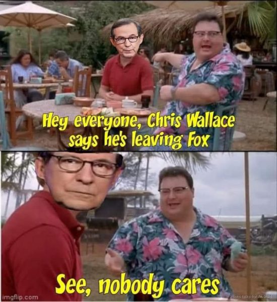 Wallace leaves Fox - nobody cares